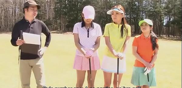  Asian golf bitch gets fucked on the ninth hole